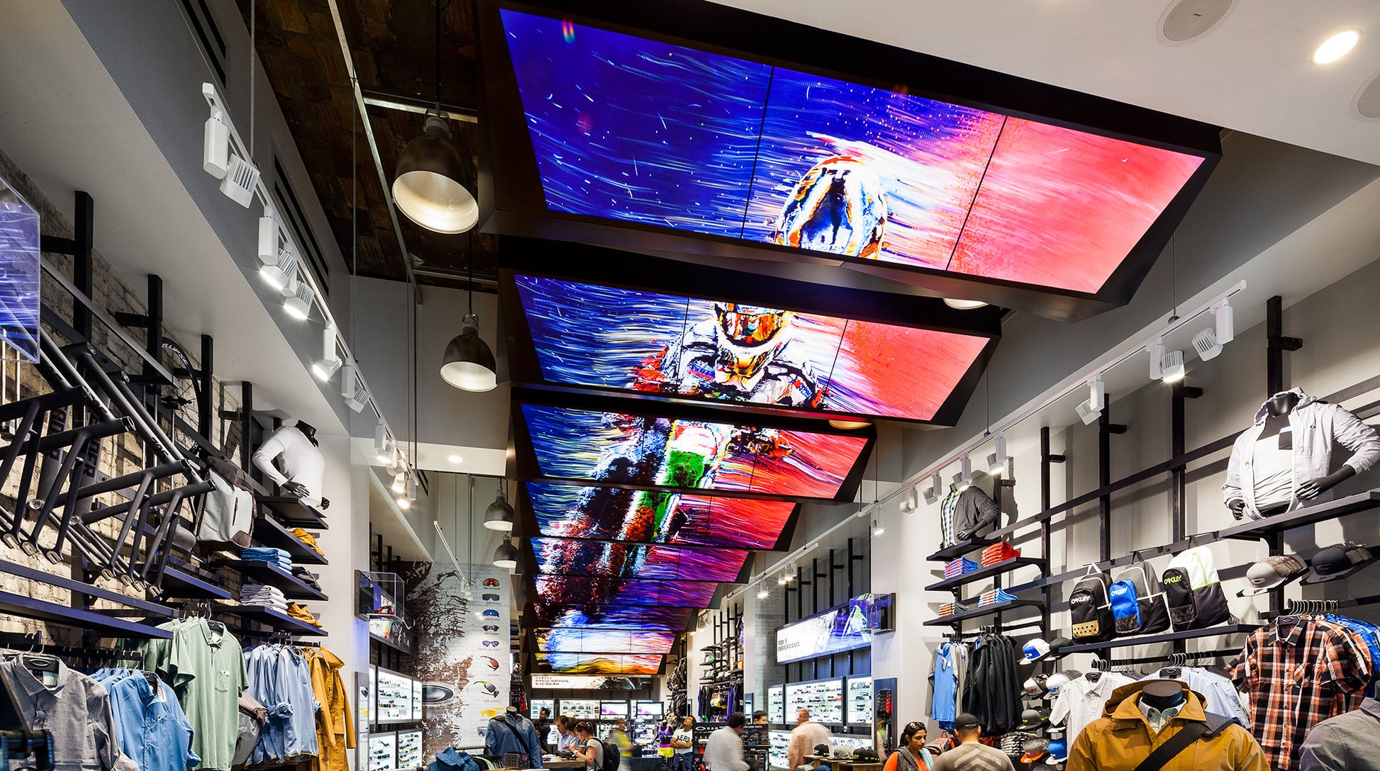 Oakley Flagship Store in New York Moment Factory