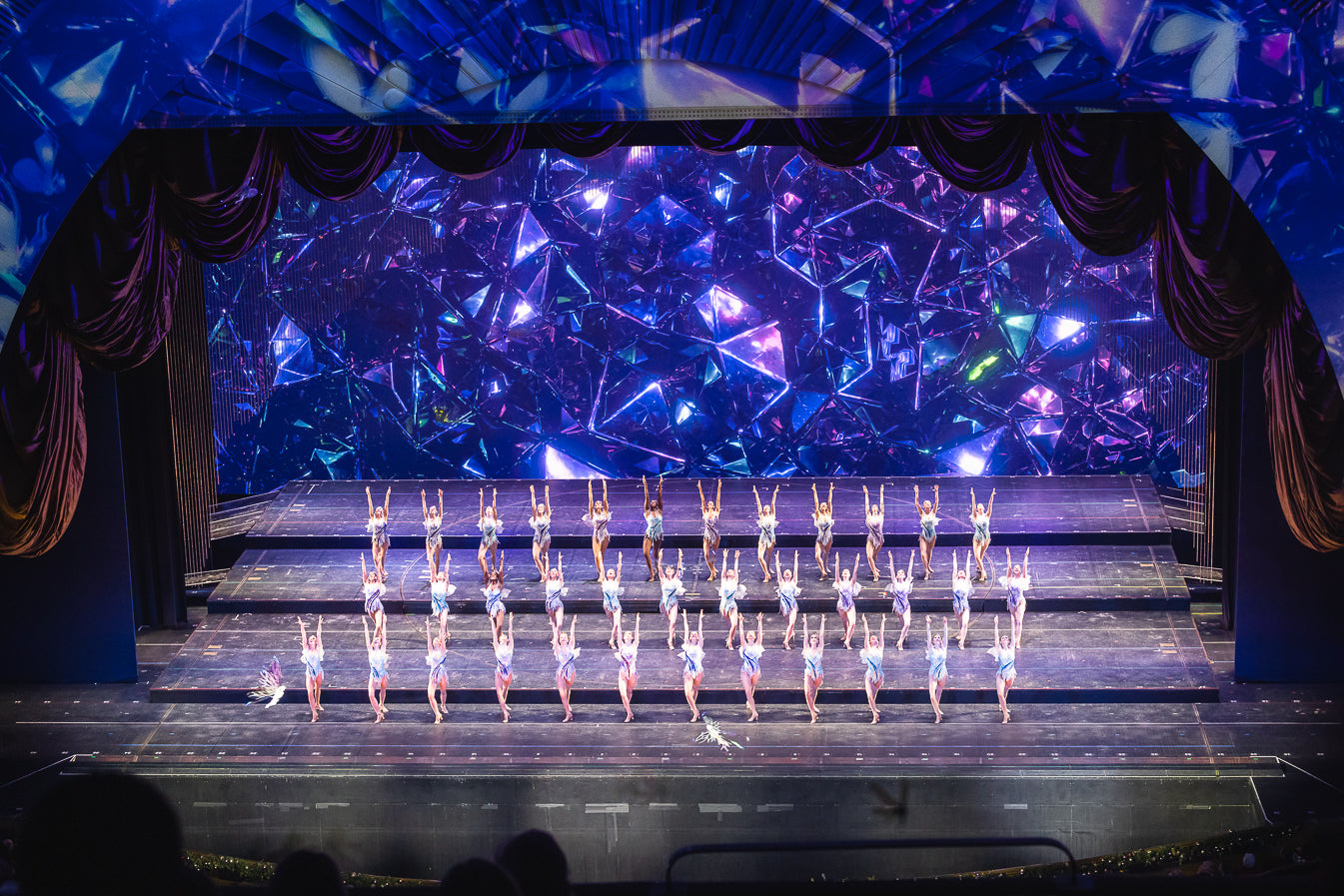 Dance of the Frost Fairies, the Rockettes' Christmas| Moment Factory