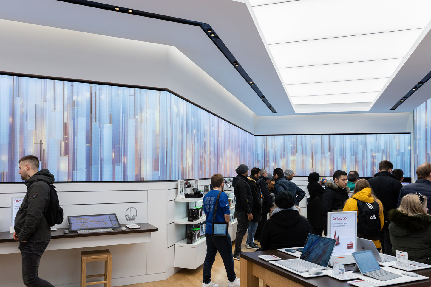 Microsoft Flagship Store Holiday campaign