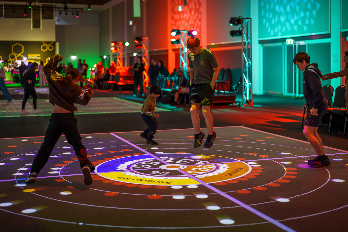 Augmented Games à Illuminate Adelaide 